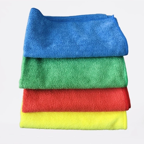 300GSM 40cm*40cm 80%Polyester 20%Polyamide Microfiber Kitchen Car Cleaning Cloth for Dish Bathroom